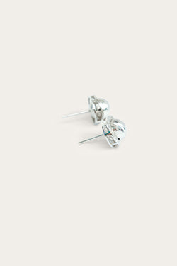 Diamond-cut Ball Gold Studs