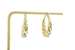 Weaving Hoop Earrings with Ruby Touch